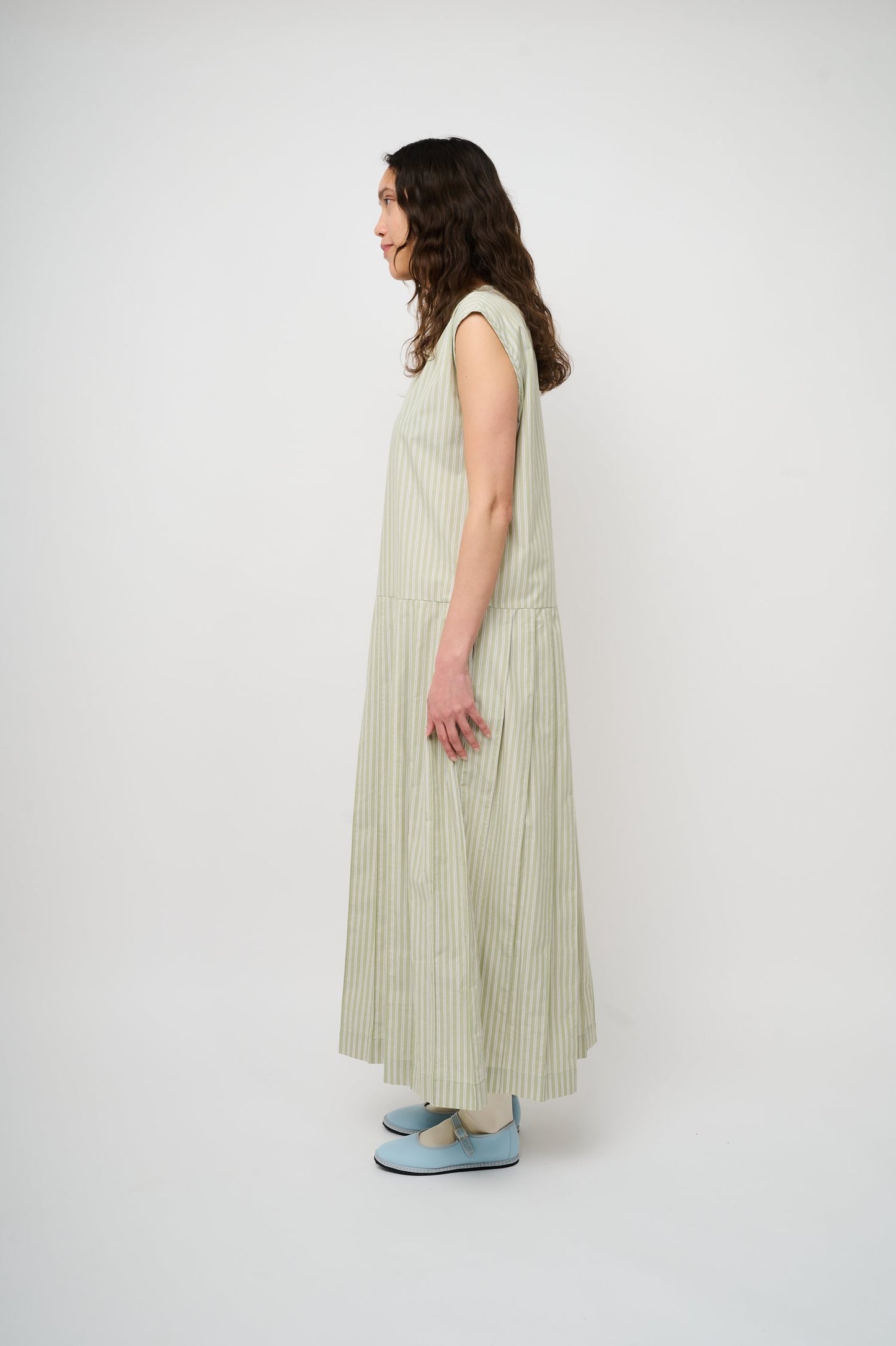 Cotton Isabella Dress Mint