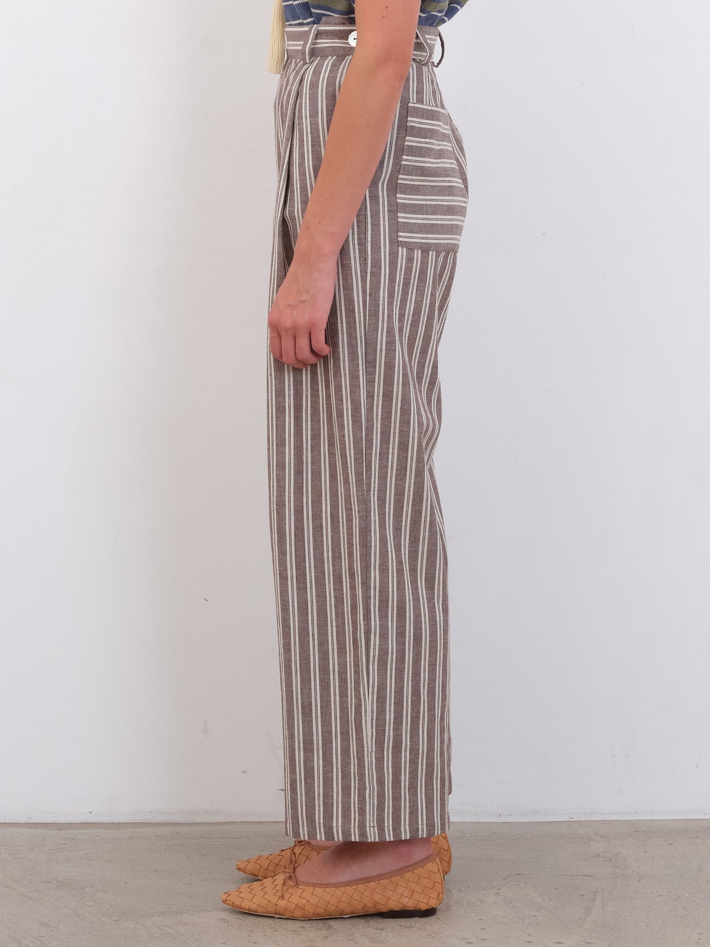Cotton & Linen Georgia Trouser