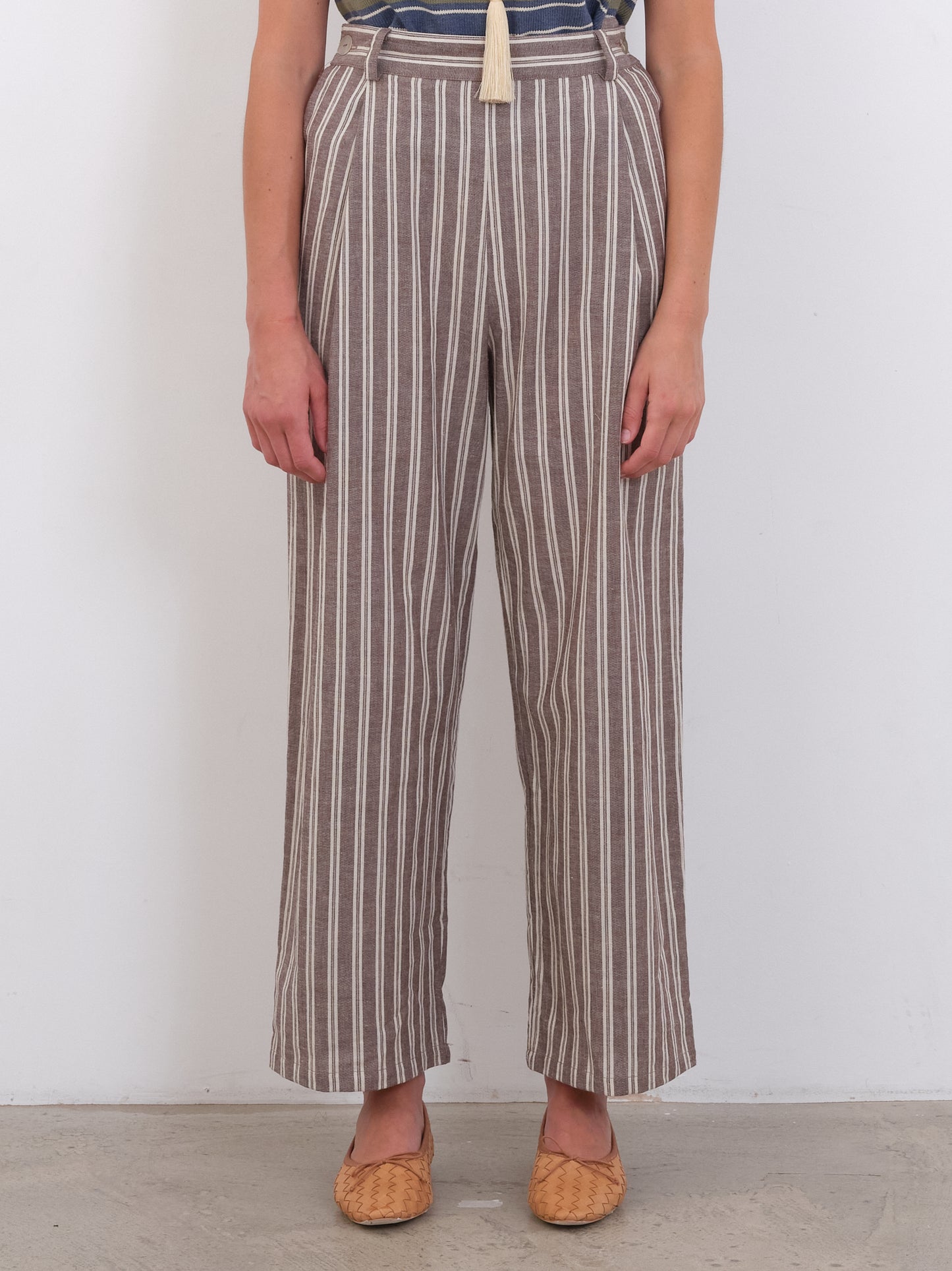 Cotton & Linen Georgia Trouser