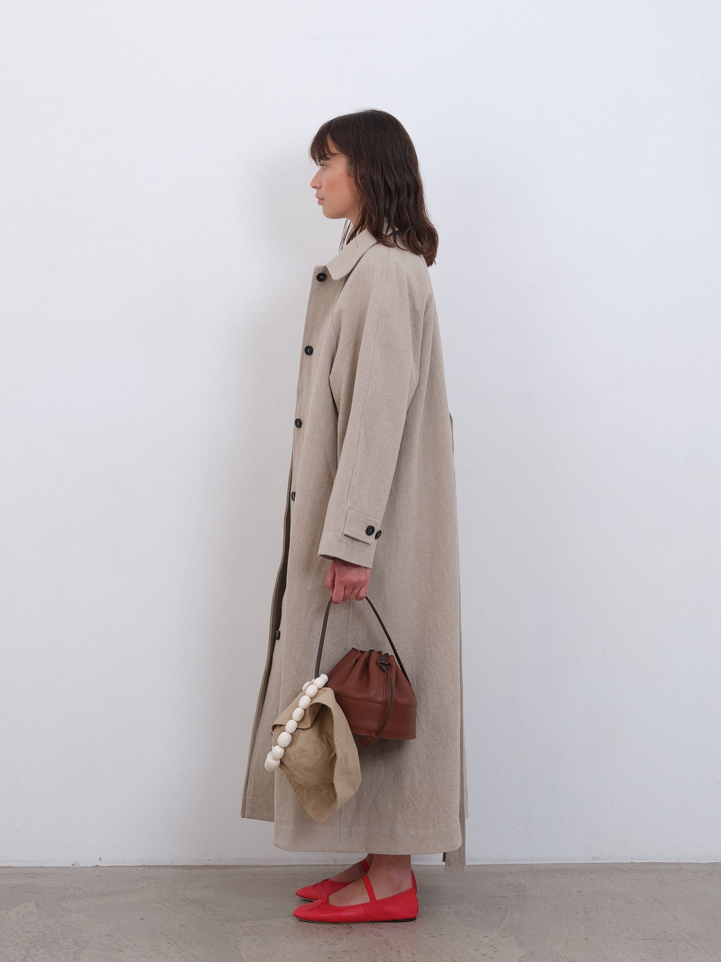 Flax & Cotton Wickham Trench Coat
