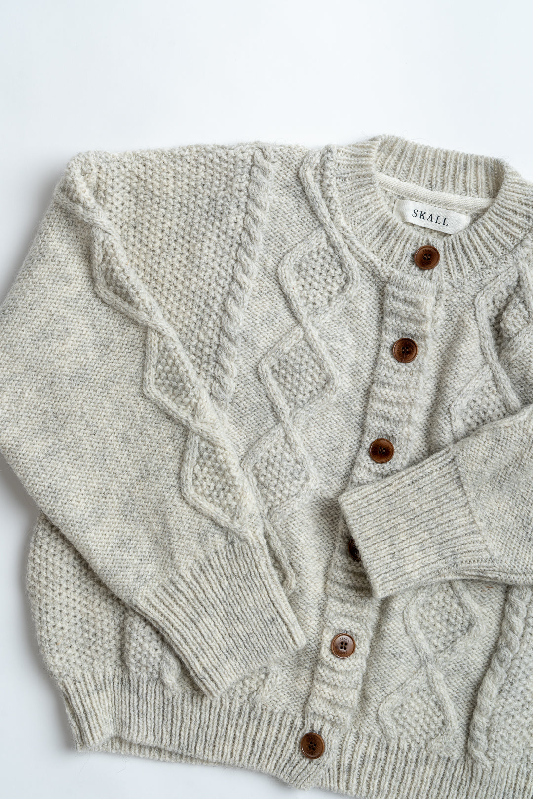 Wool Agnete Cardigan Sand