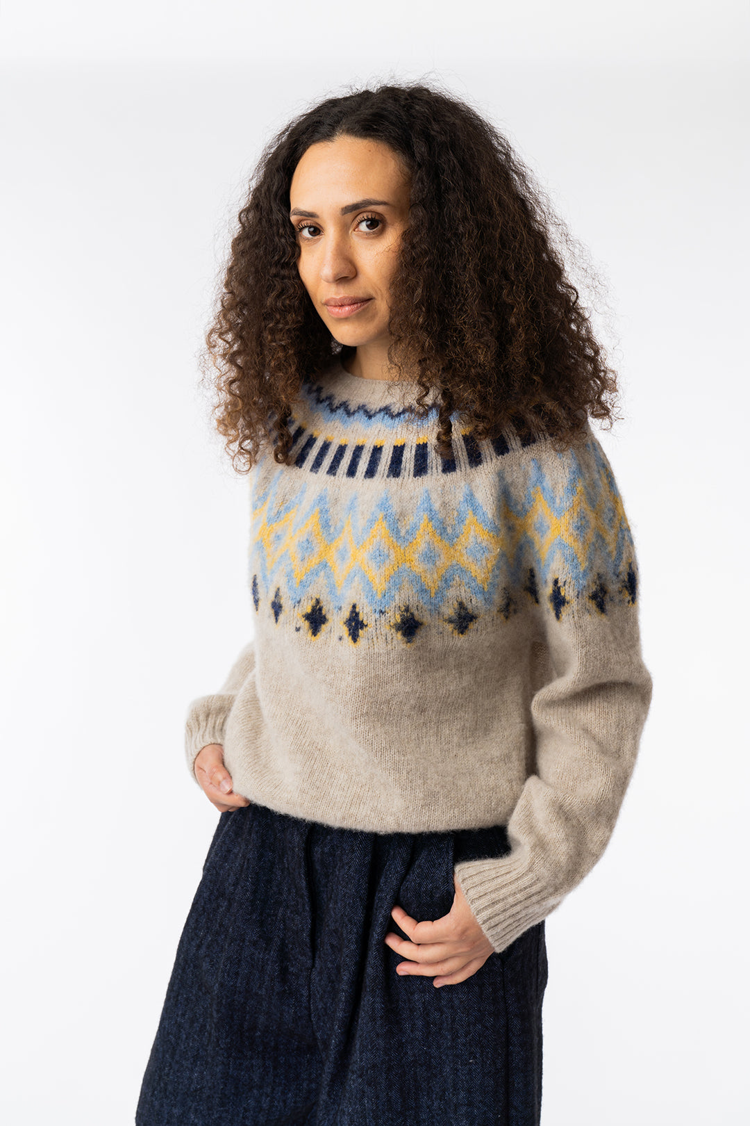 Scottish Lambswool Disco Circus Jumper