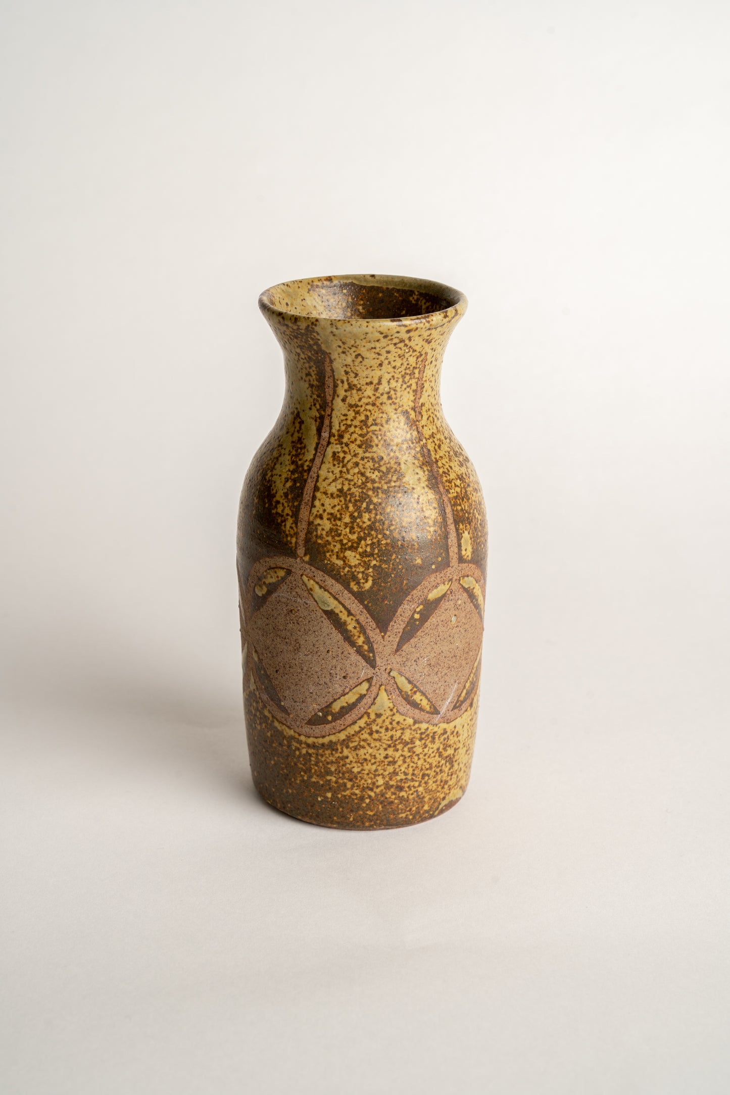 Curated Home & Grown Vintage Mid-century Stoneware Vase