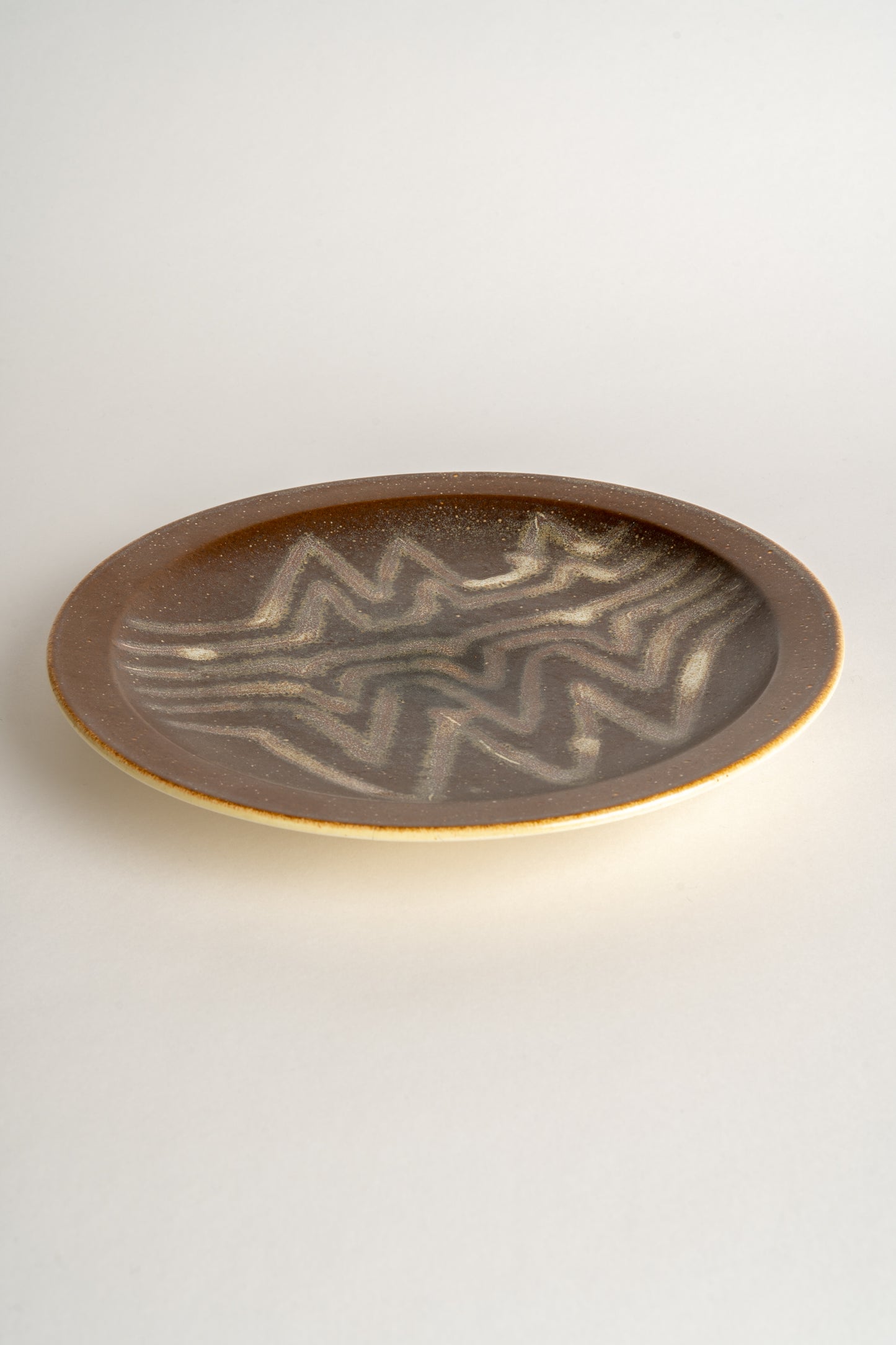 Curated Home & Grown Vintage Iden Pottery Rye Plate