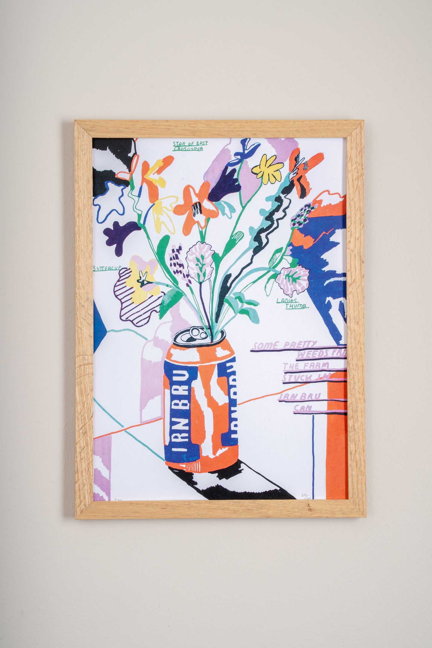 Jesse Warby 'Irn-Bru' Print