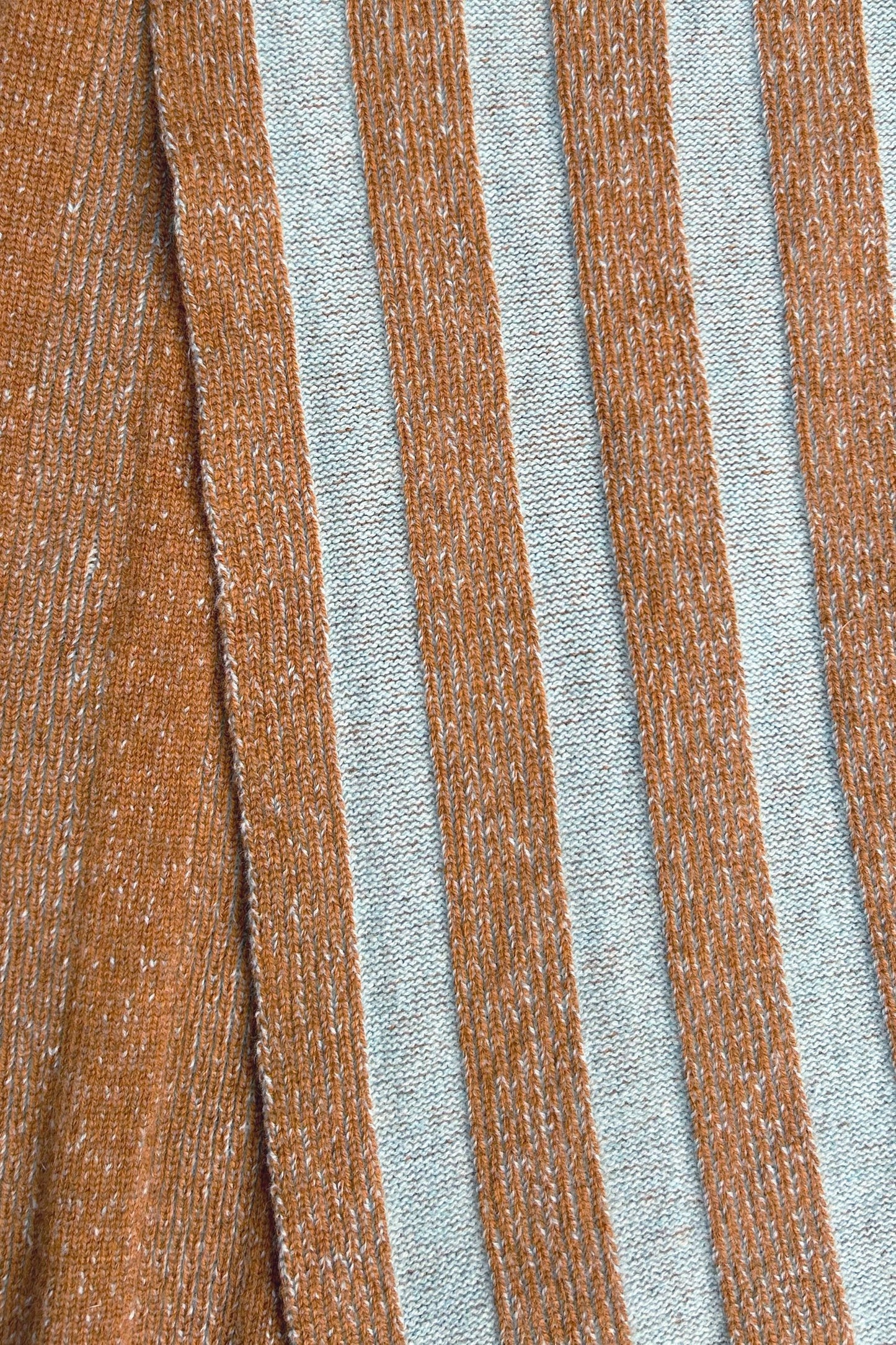 Handcrafted Merino Wool Stripe Scarf