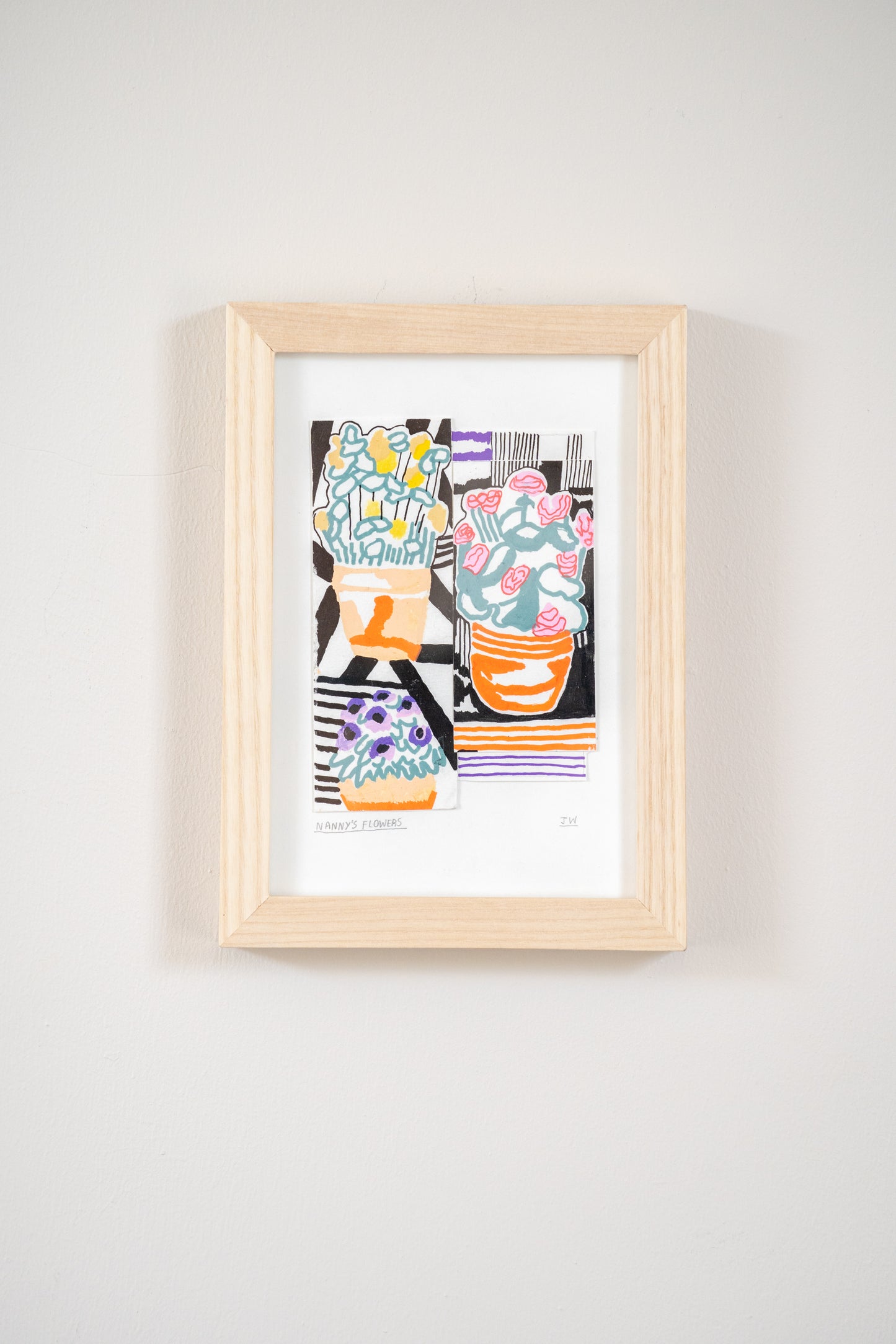 Jesse Warby 'Nanny's Flowers' Original