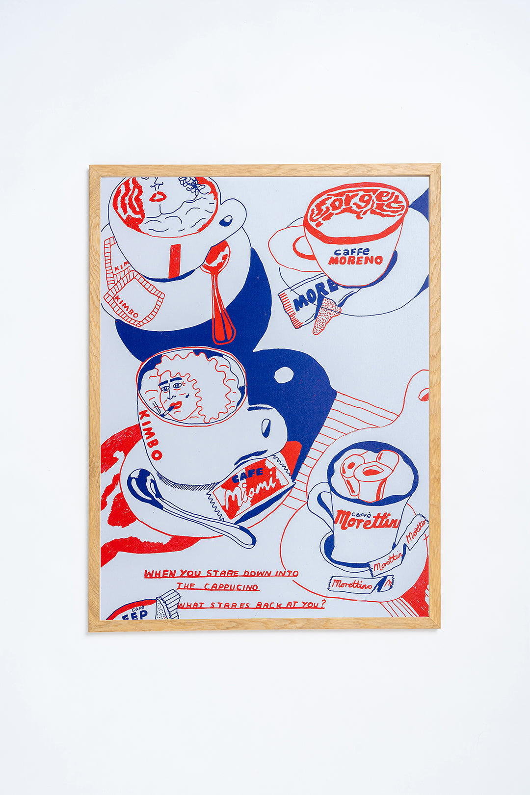 'Cappuccino Thoughts' Print