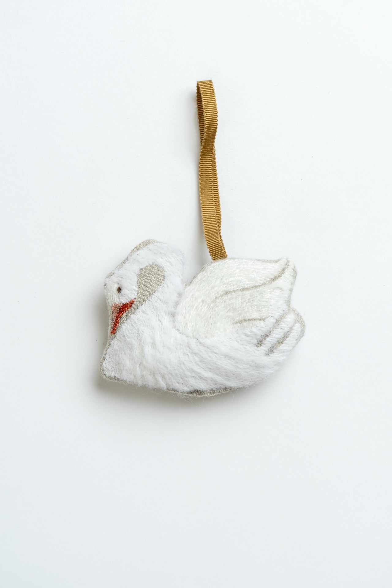 Pittville Park Swan Christmas Decoration White L
