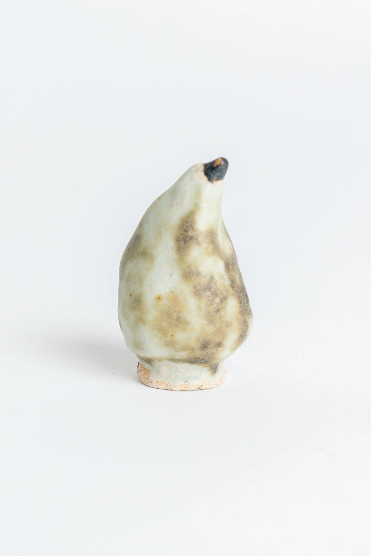 Ceramic 'Mottle Pear' Garden Cane Topper Green