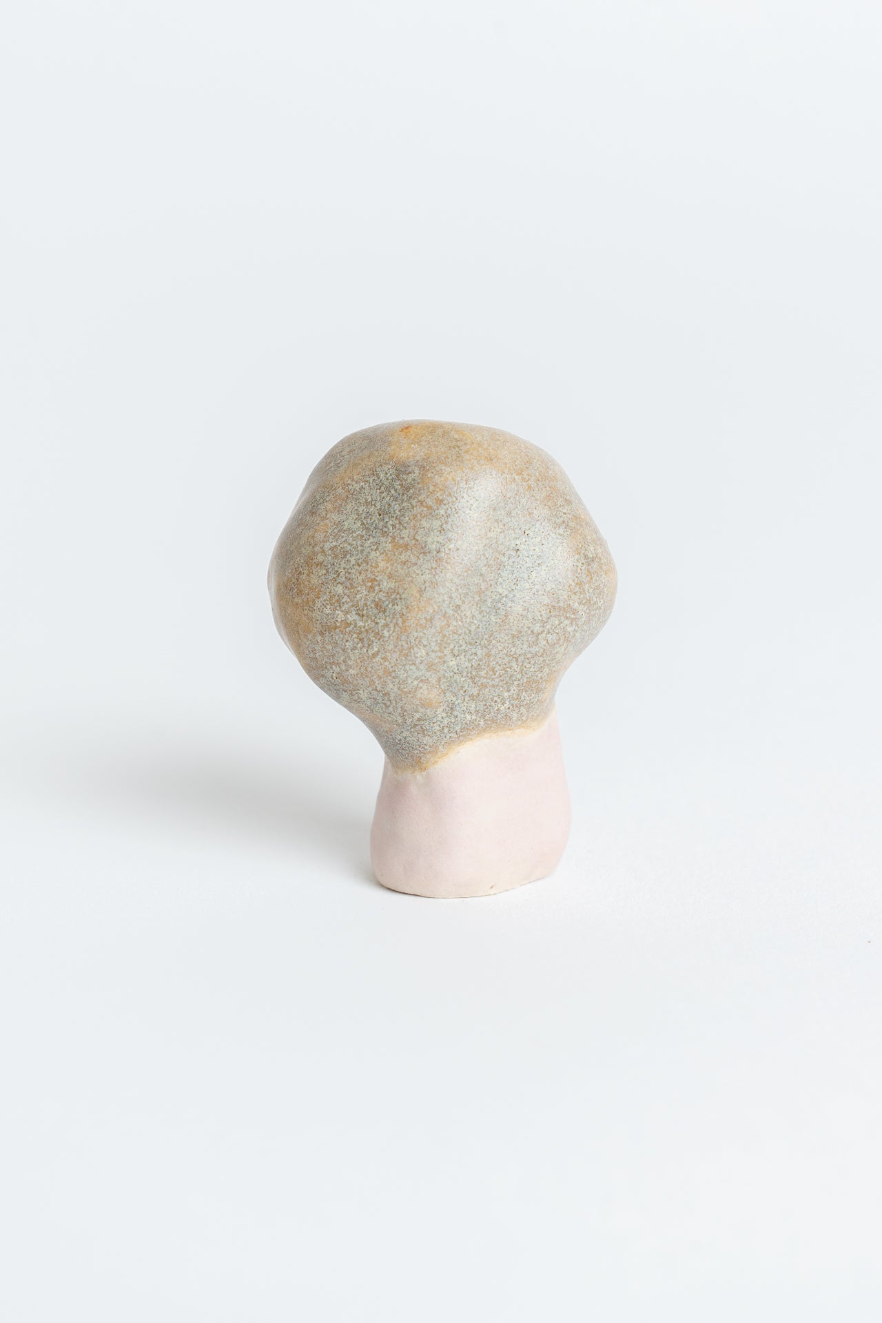 Ceramic 'Short Tree' Garden Cane Topper Green