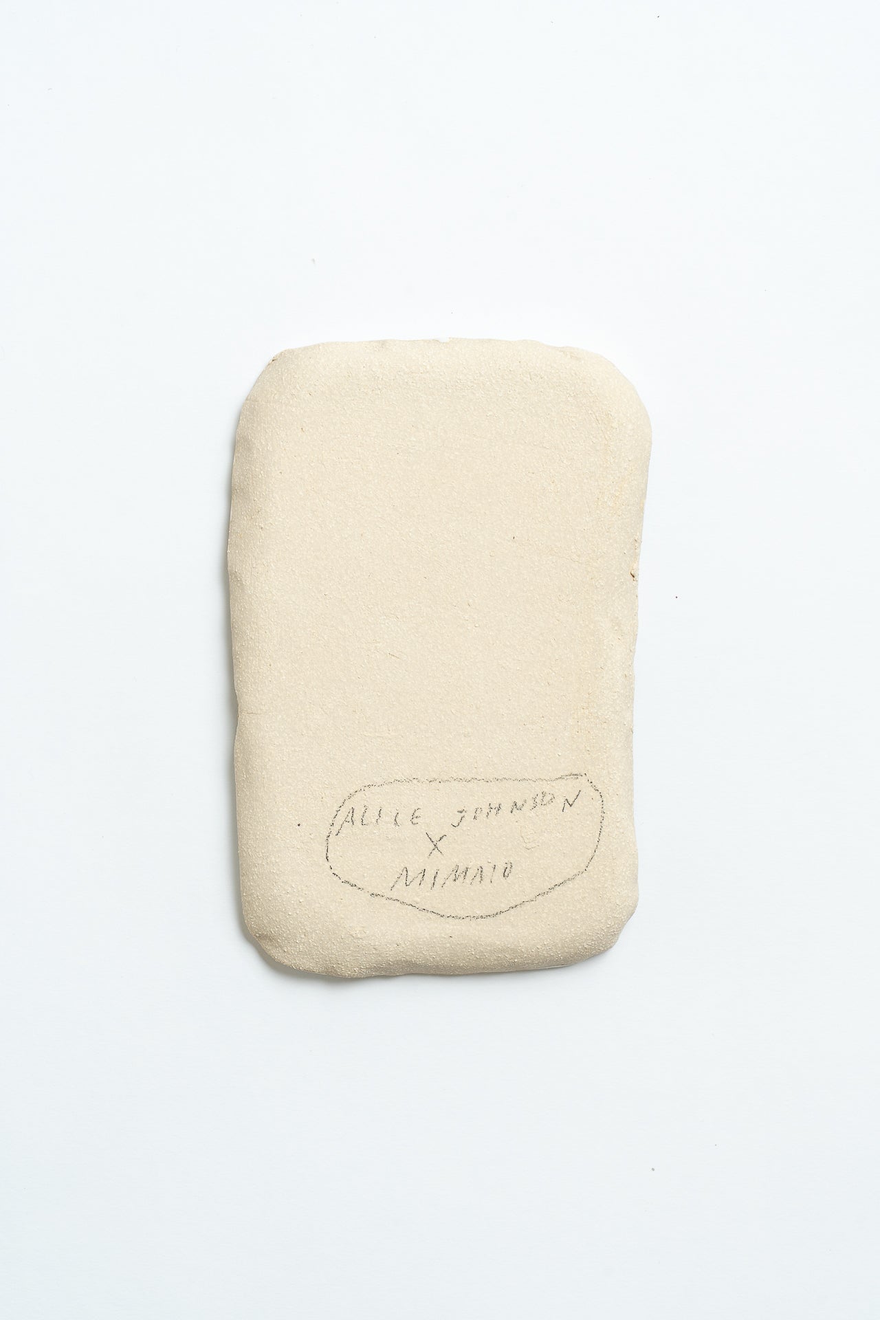 Ceramic 'Tulip' Hand Painted Plate Red