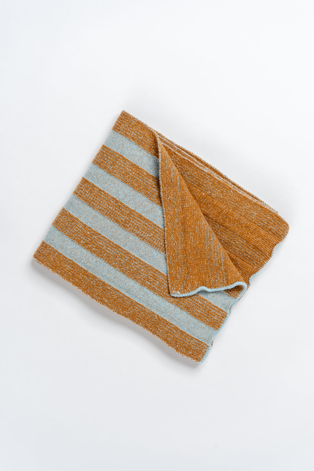 Handcrafted Merino Wool Stripe Scarf
