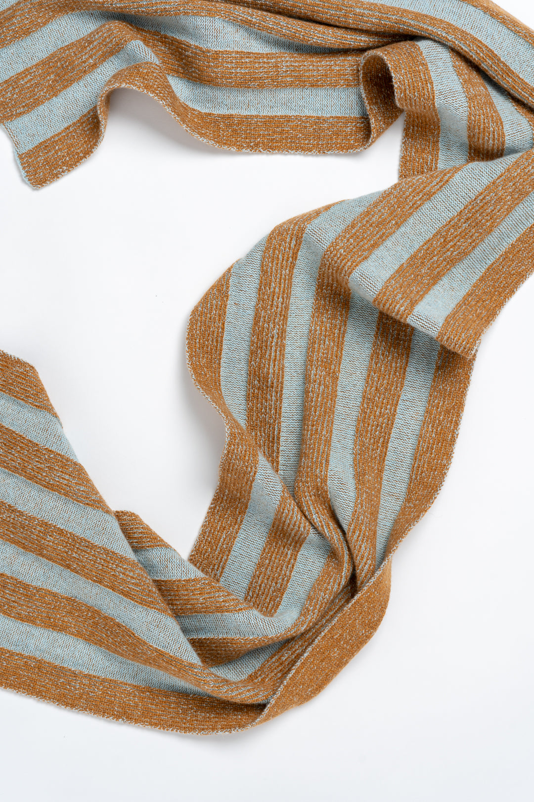 Handcrafted Merino Wool Stripe Scarf