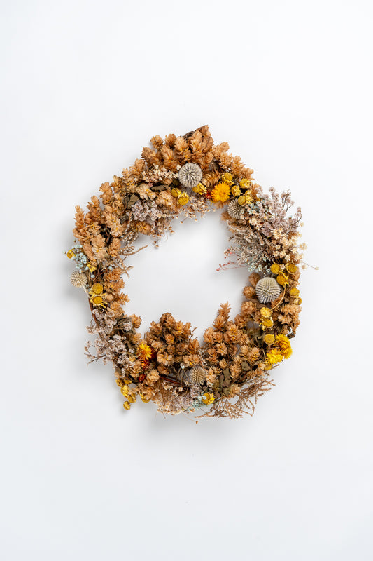 Dried Flower Wreath Large