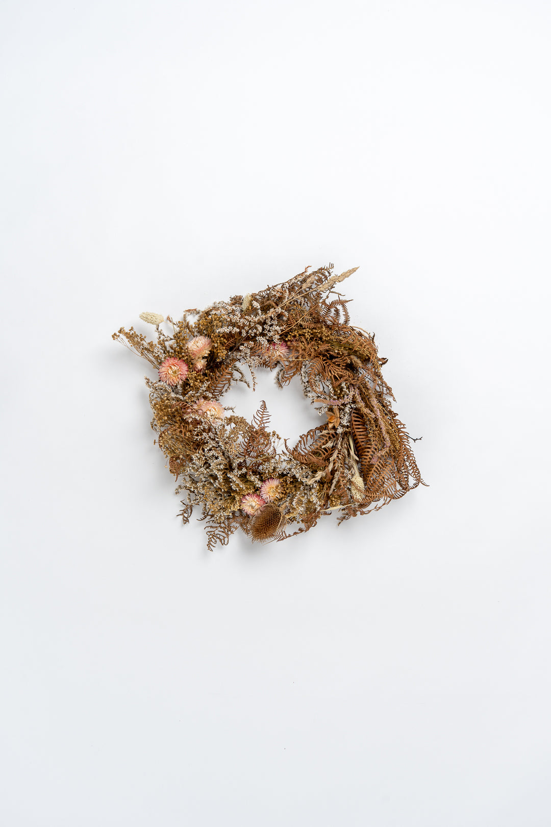 Dried Floral Wreath Small