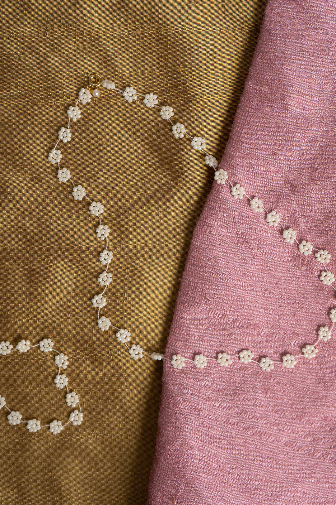 Glass Bead Fiori Necklace