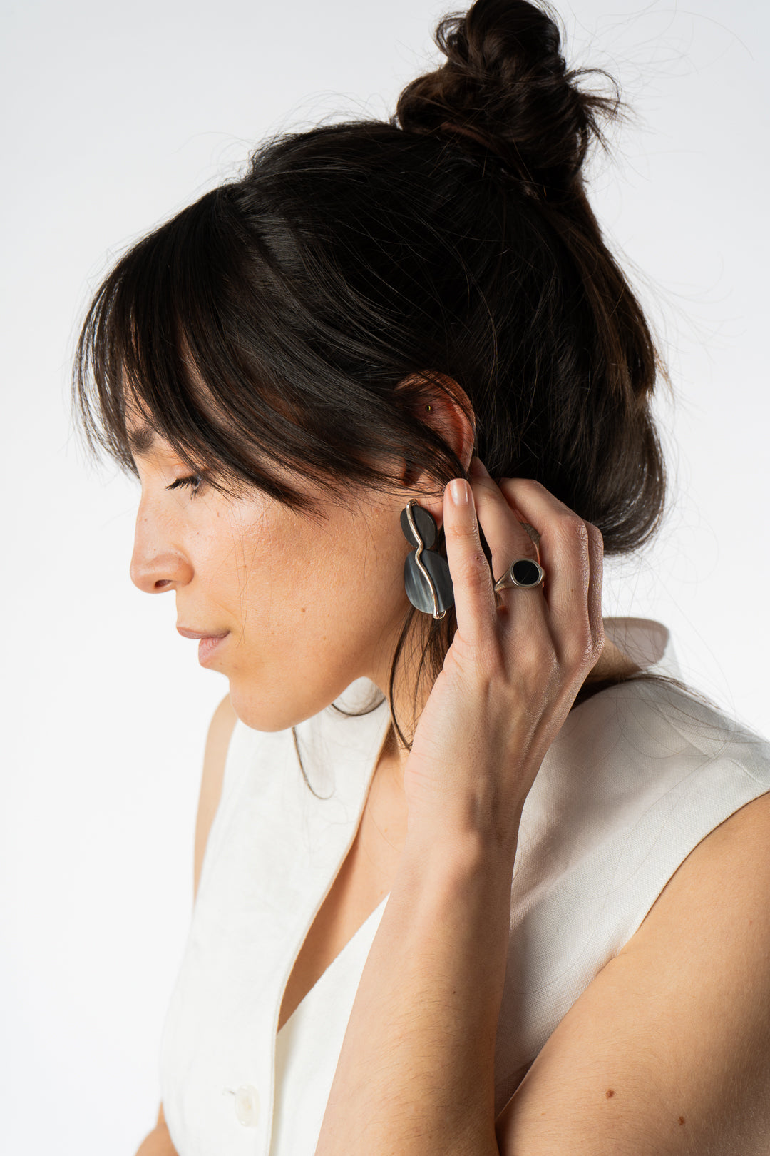Recycled Silver ARVO Earrings
