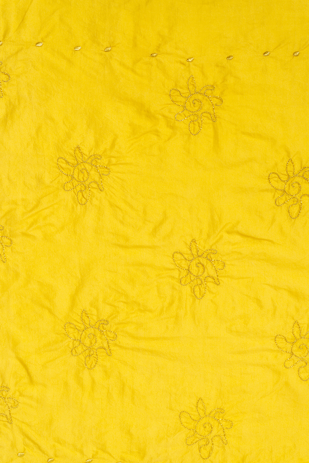 'Sun' Embroidered Silk