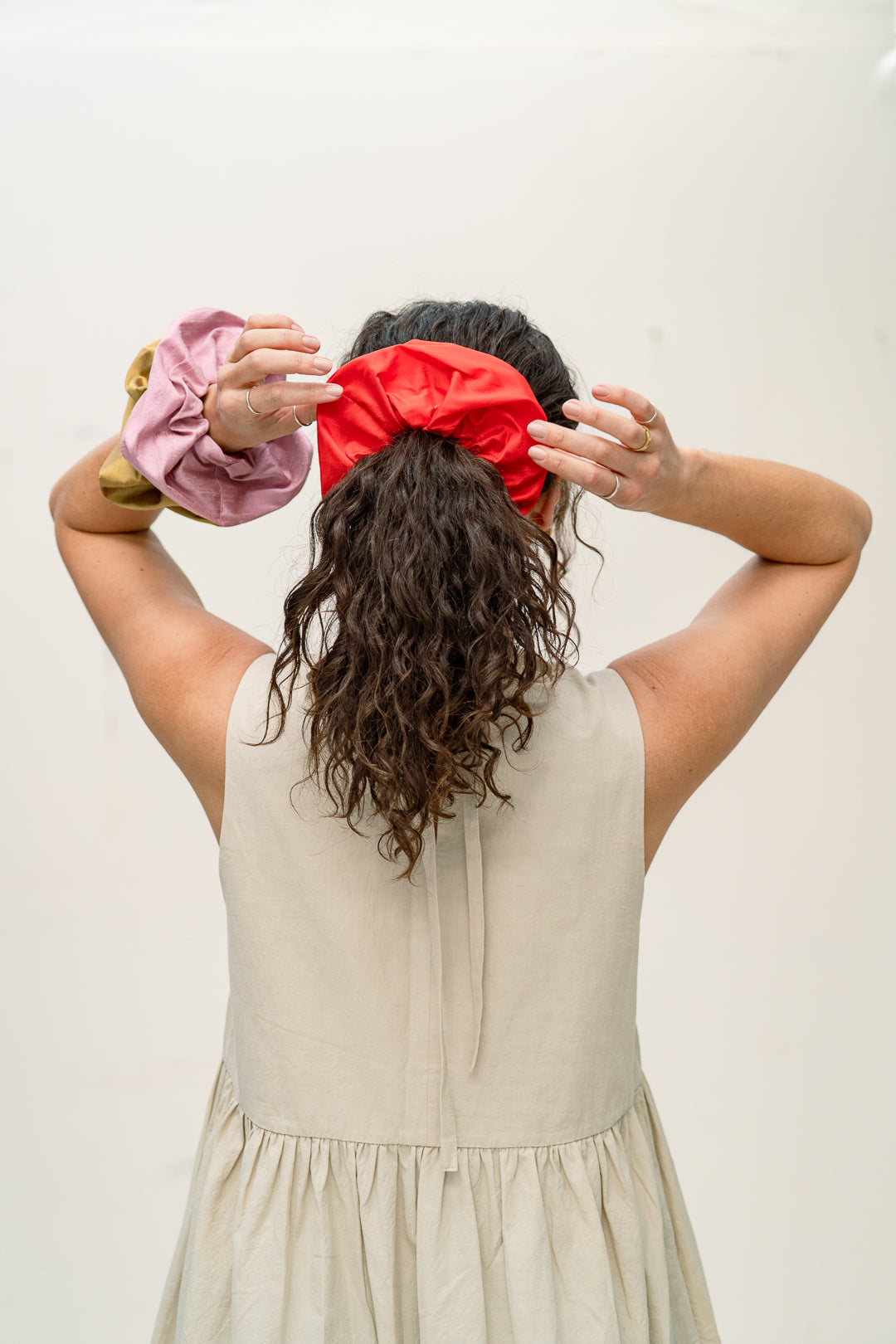 Zero Waste Silk Scrunchie