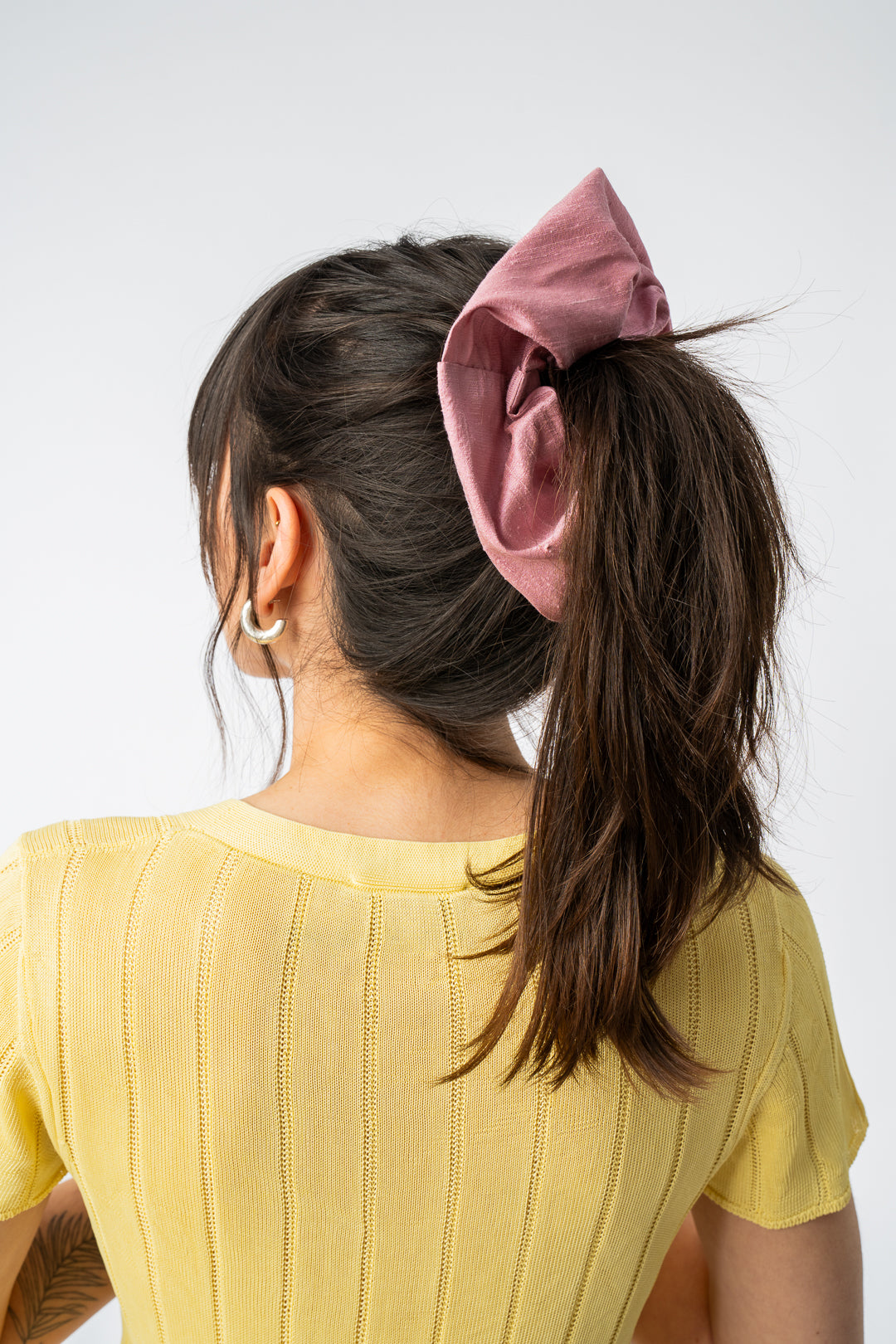 Zero Waste Silk Scrunchie