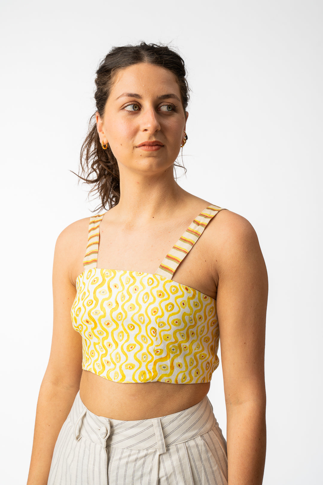 Reversible Linen Bioko Top