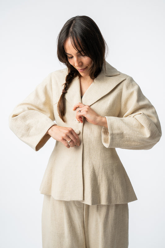 Cotton & Linen Tender Blazer