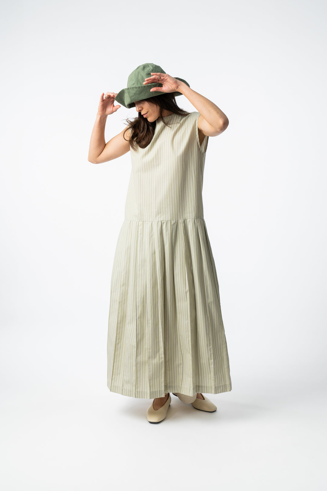 Cotton Isabella Dress Mint