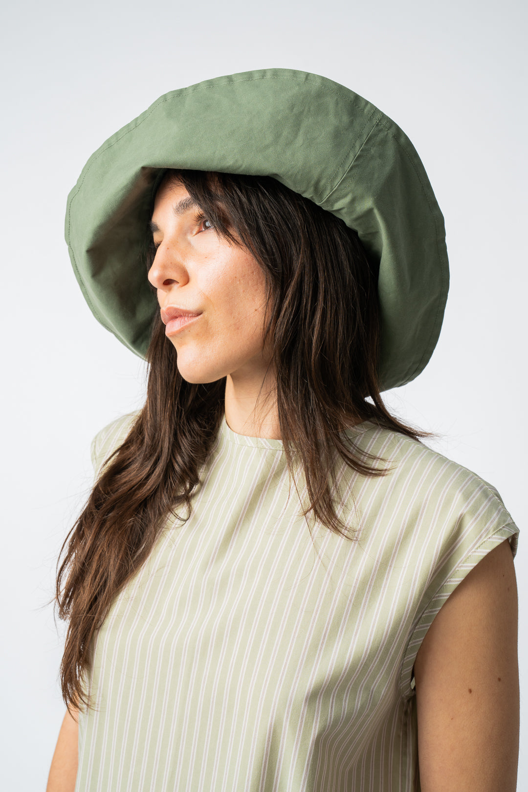 Waxed Cotton Sun Hat