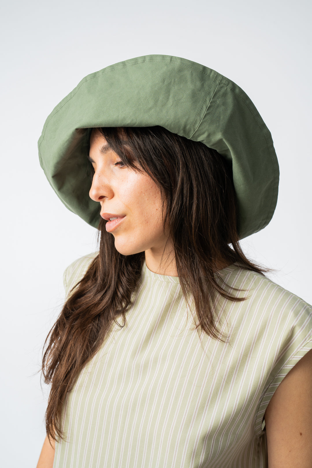Waxed Cotton Sun Hat