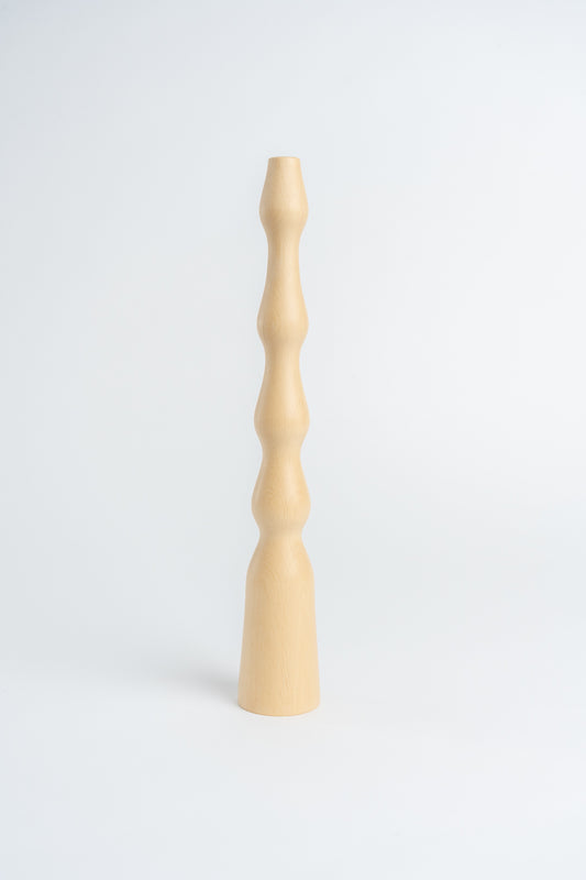 Hand Carved Candle Holder