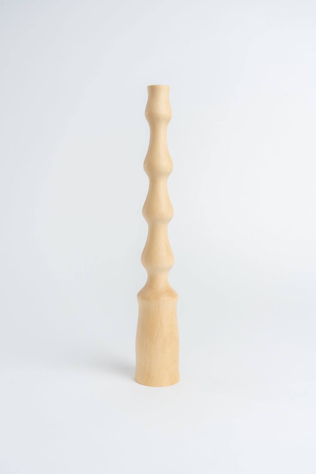Hand Carved Candle Holder