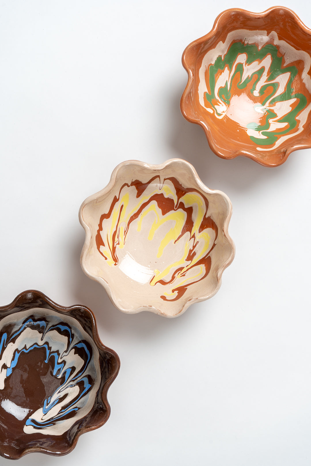 Marbled Ripple Bowl Small