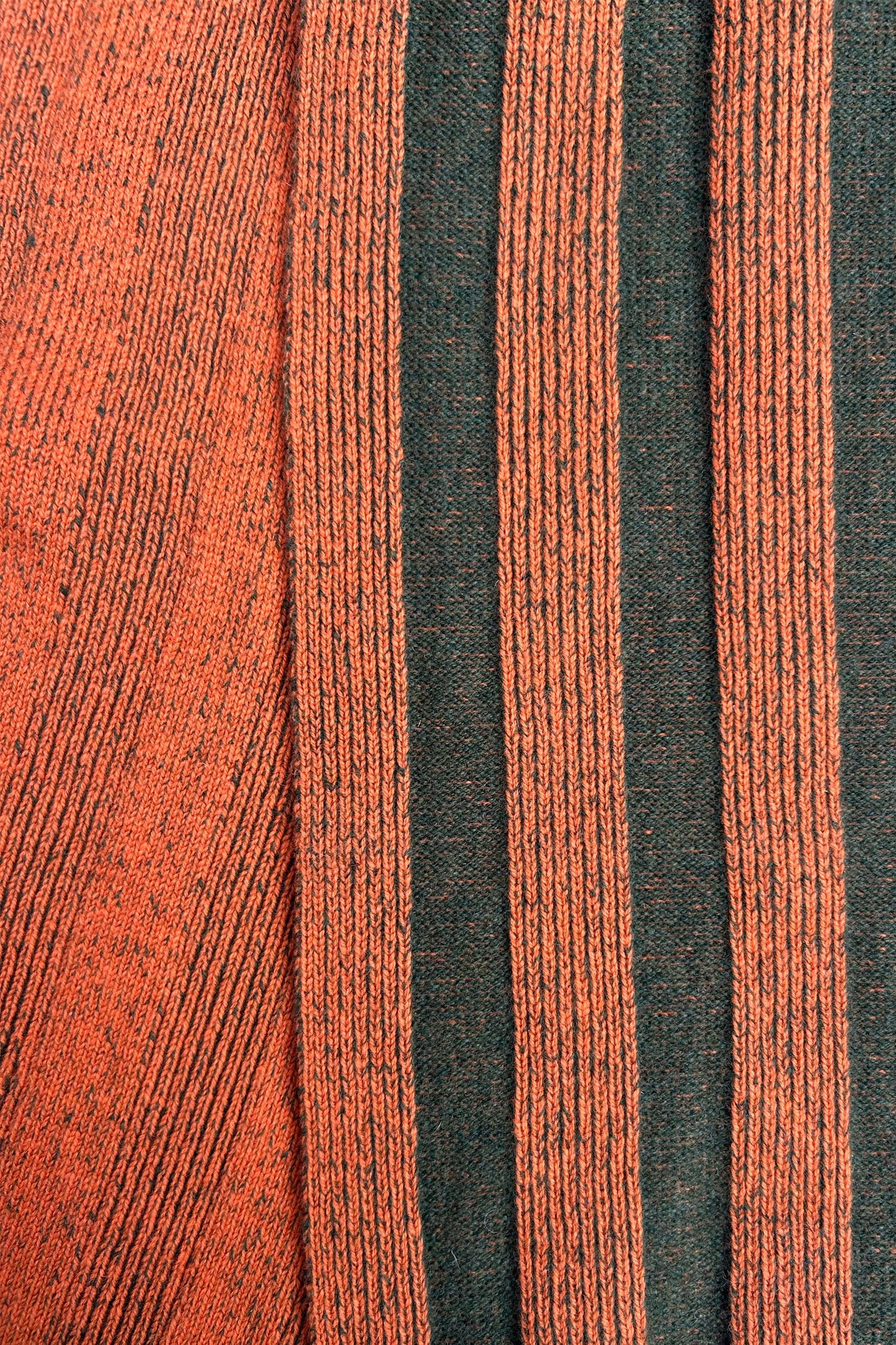 Handcrafted Merino Wool Stripe Scarf
