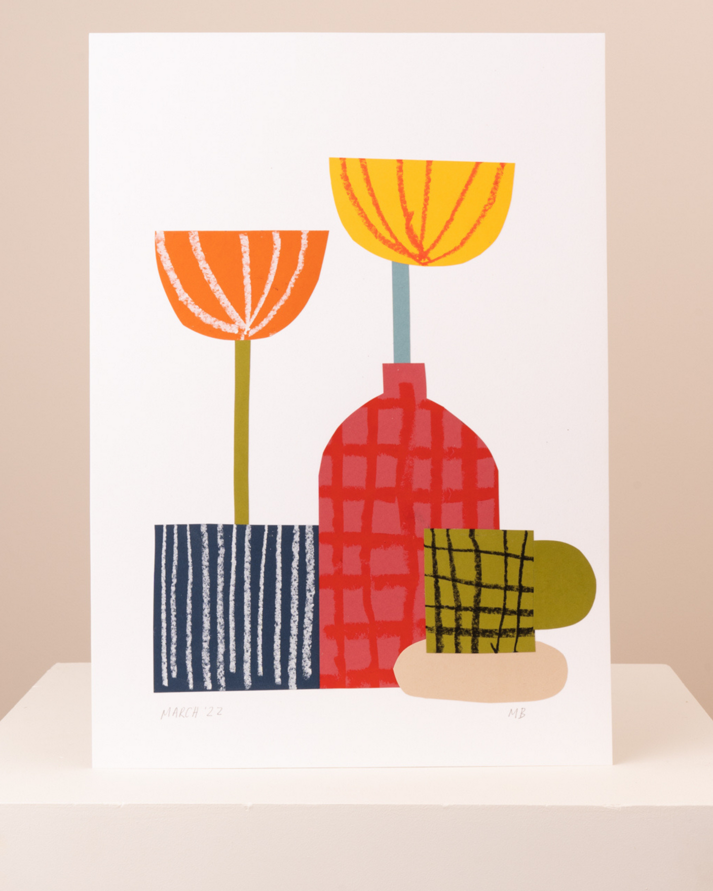 Molly Bland Original Kitchen Collage #8