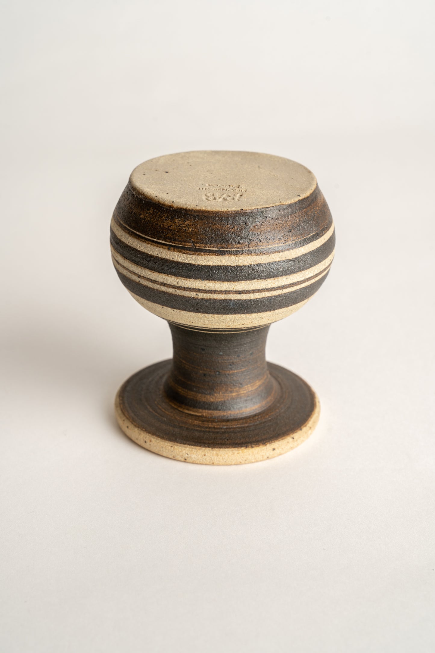 Curated Home & Grown Beautiful Banded Rod Billington Simon Bath Exmoor Pottery Vase
