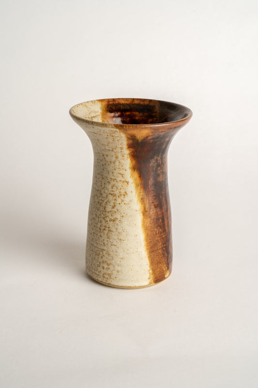 MIMMO Studios Vintage Brown Wide Mouth Vase