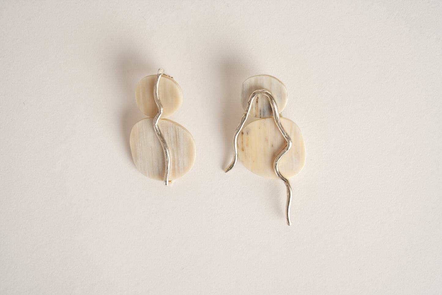 Recycled Silver Arvo Earrings