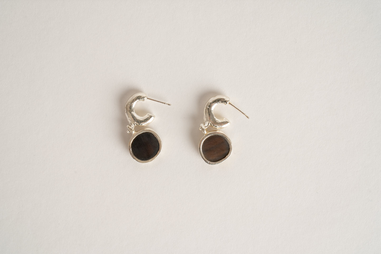 Recycled Silver Sol Earrings