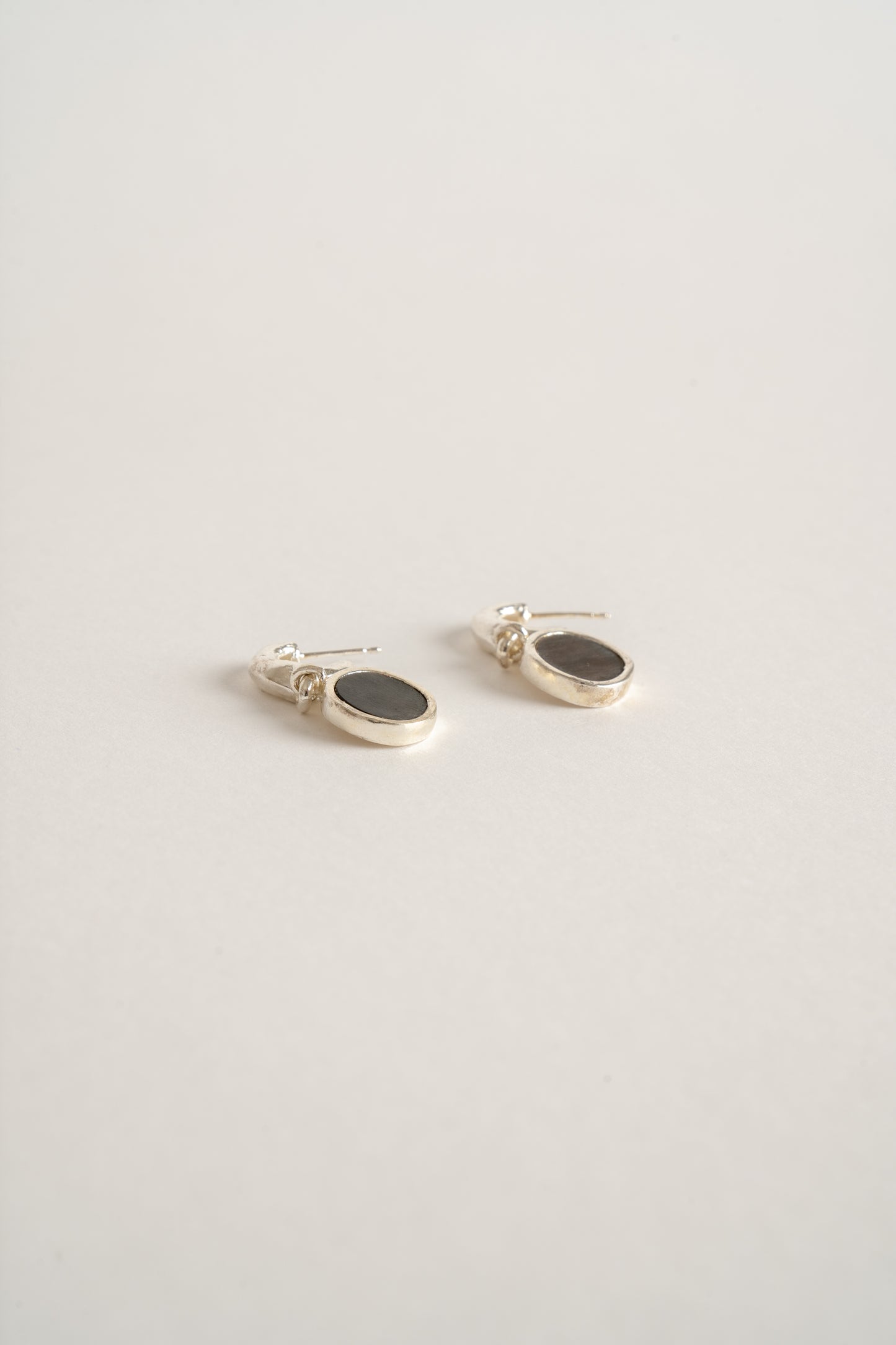 Recycled Silver Sol Earrings
