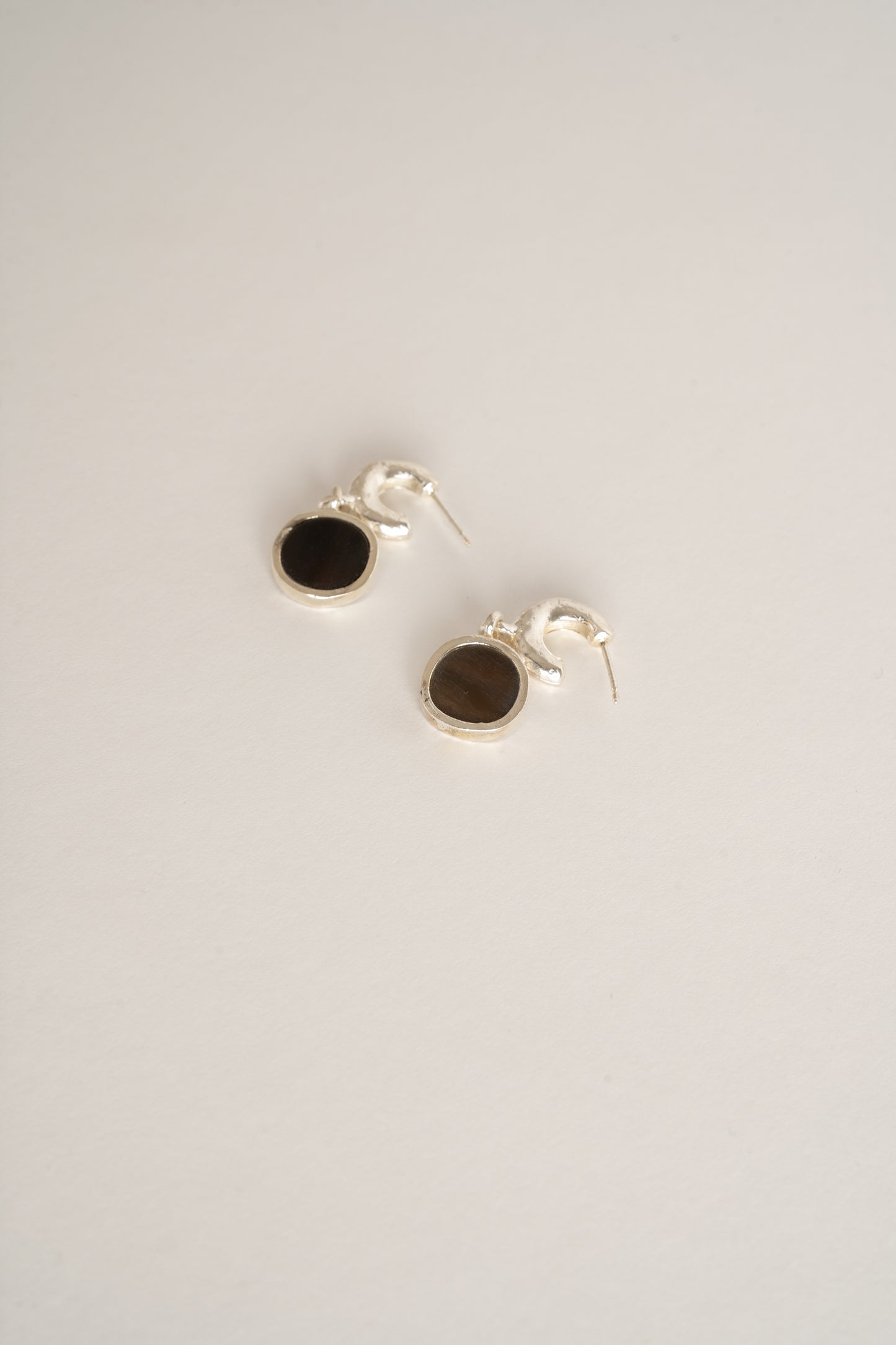 Recycled Silver Sol Earrings