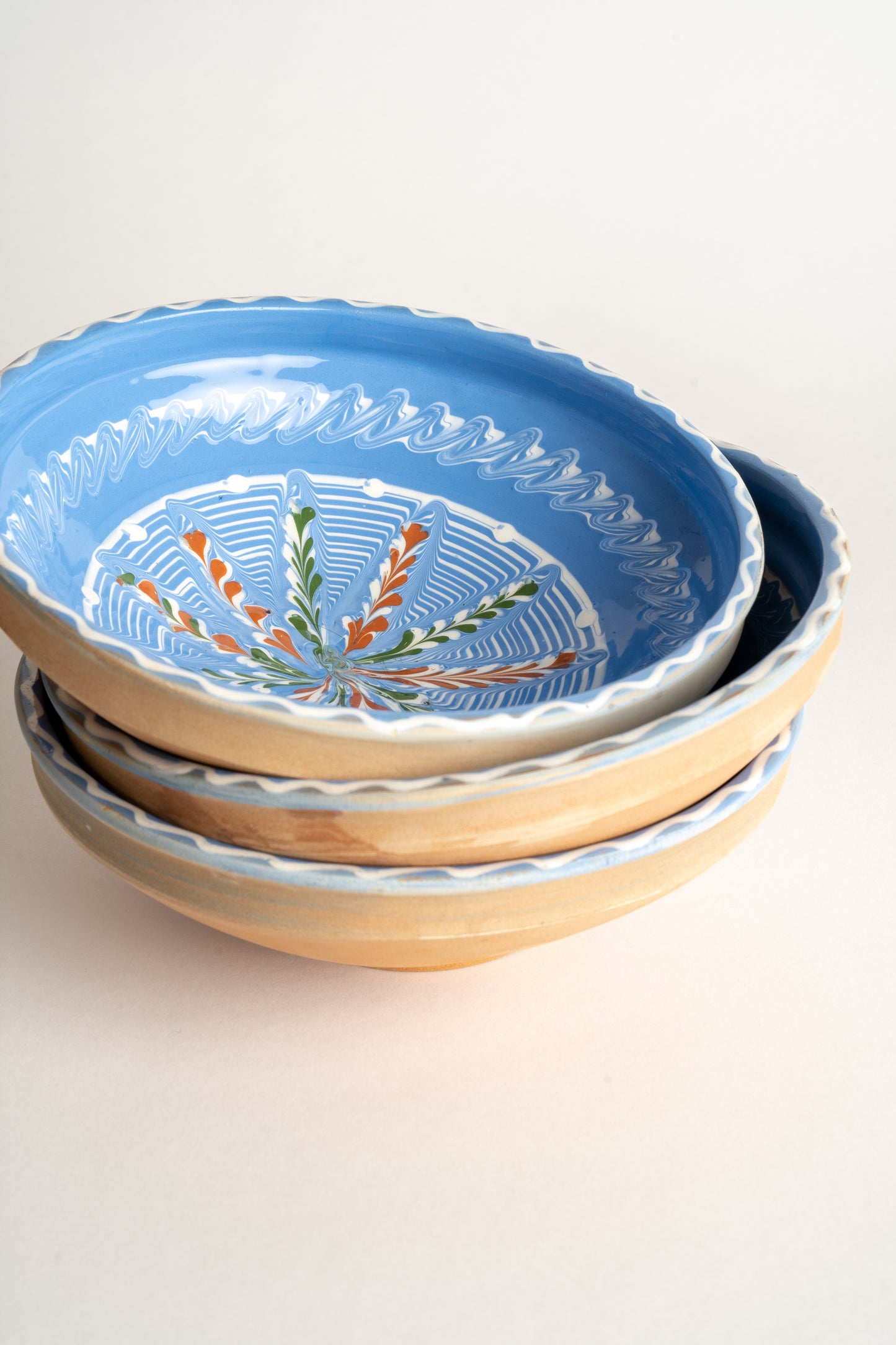 Casa De Folklore Hand Painted Salad Bowl