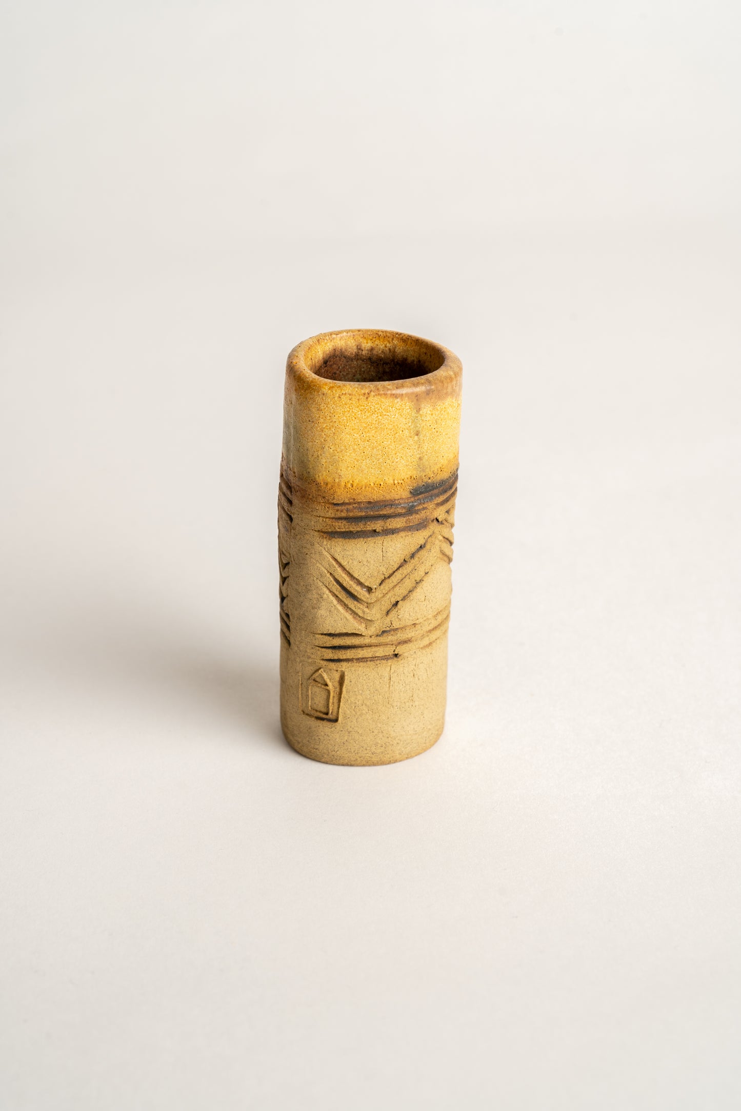 Mid-century Bob Dawe Miniature Vase