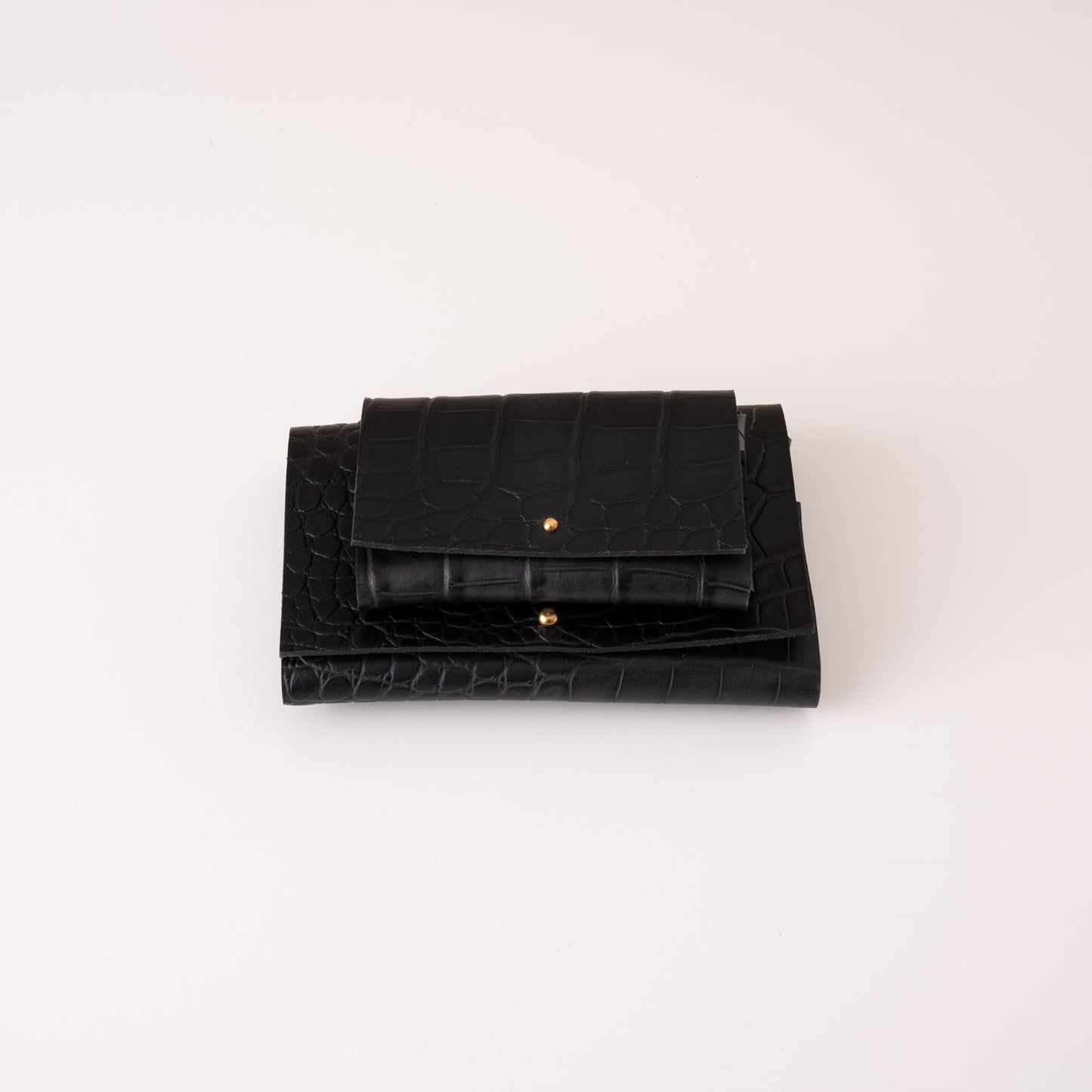 Couper et Coudre Savannah Wallet Mock Croc