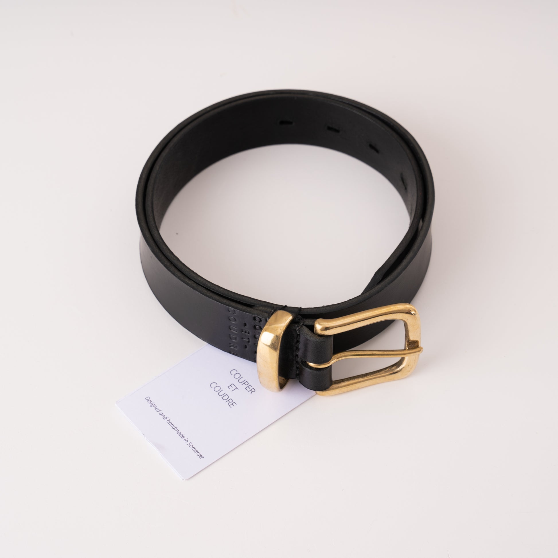 Couper et Coudre Oro Belt Noir