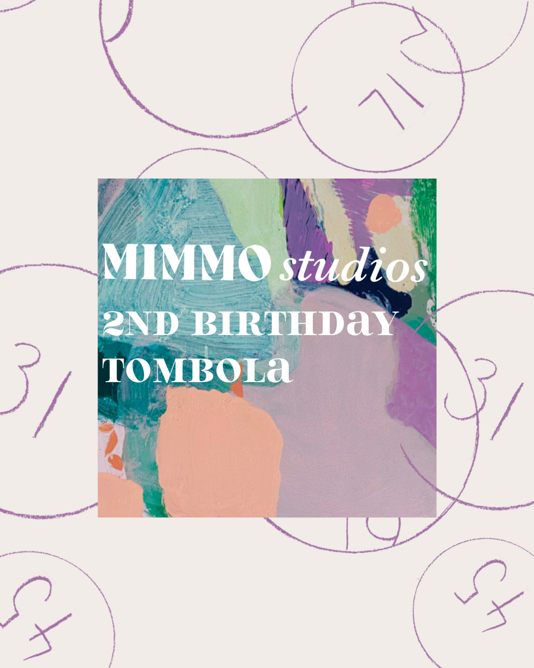 The MIMMO Studios 2nd Birthday Tombola