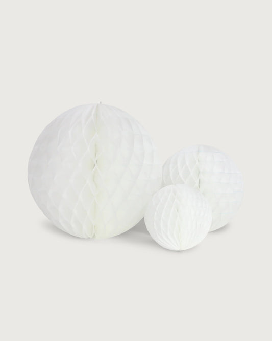 Honeycomb Ball Trio: Small, Medium & Large