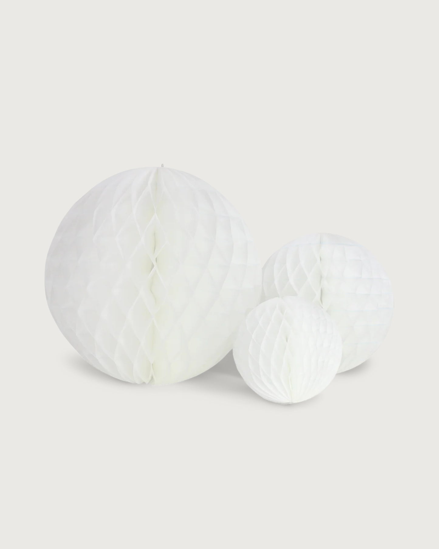 Paper Dreams Honeycomb Ball Trio: Small, Medium & Large
