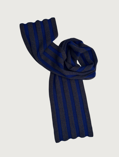 Handcrafted Merino Wool Stripe Scarf
