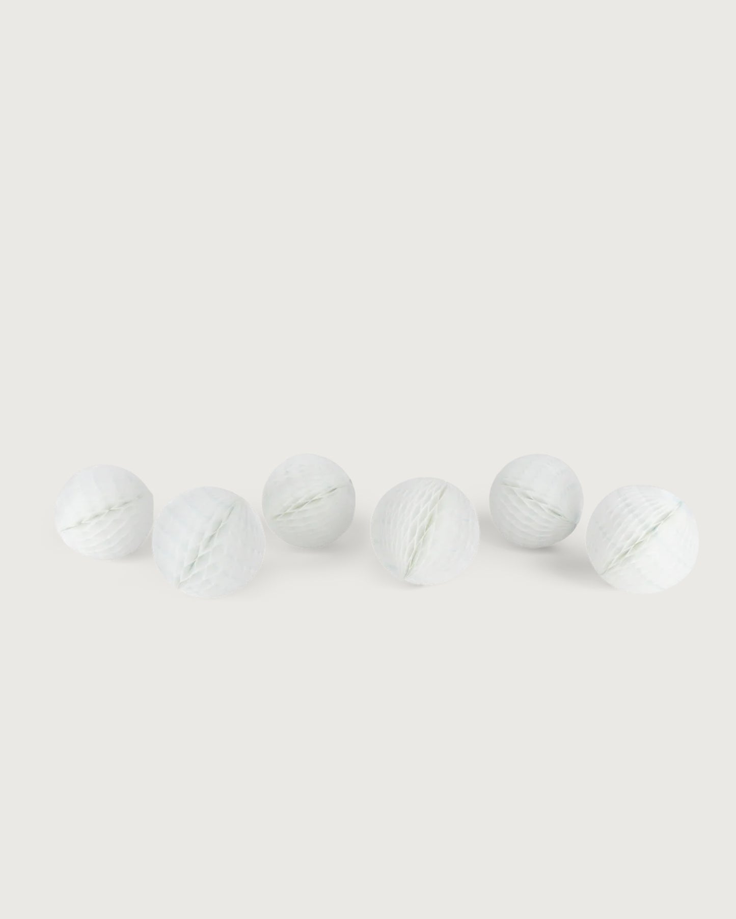Paper Dreams Honeycomb Ball Set of 6: 8cm